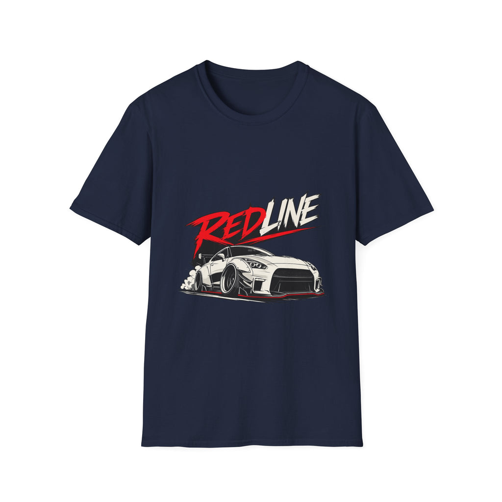 Redline Racing Car T-Shirt — Sporty Drift Graphic Tee