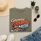Grumpy Grampy’s Ride T-Shirt — Retro Grandpa Car Racing Tee