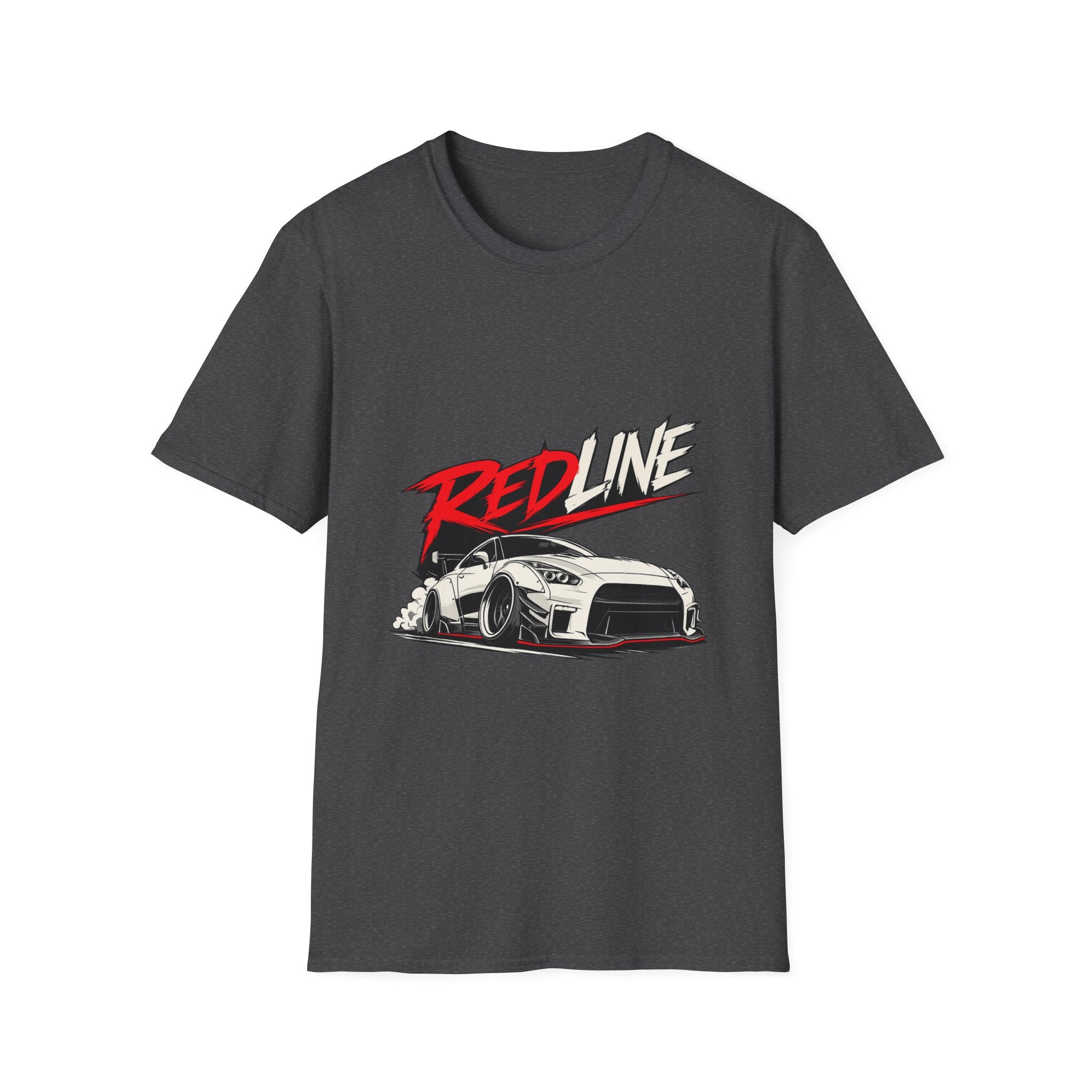 Redline Racing Car T-Shirt — Sporty Drift Graphic Tee