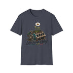 T-Shirt — 'Life Finds a Way' Daisy Rising from Rust Graphic Tee