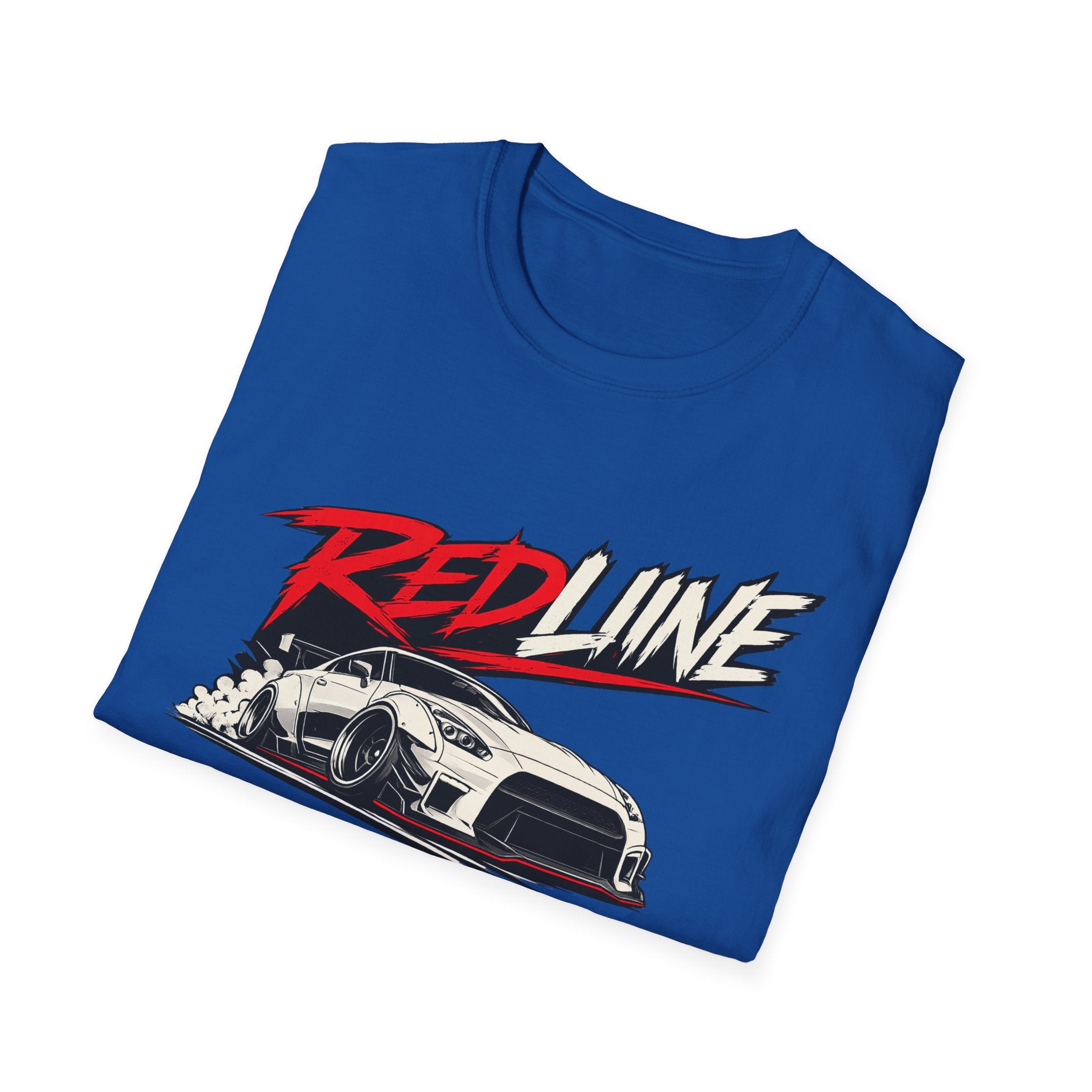 Redline Racing Car T-Shirt — Sporty Drift Graphic Tee