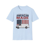 American Made Van T-Shirt — Patriotic USA Work Truck Tee