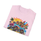 Beaches Do Be Crazy T-Shirt — Retro Surf Road Trip Tee