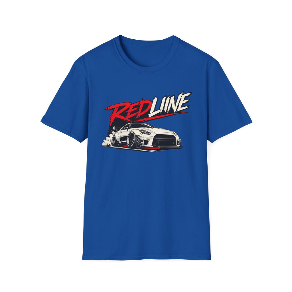 Redline Racing Car T-Shirt — Sporty Drift Graphic Tee