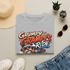 Grumpy Grampy’s Ride T-Shirt — Retro Grandpa Car Racing Tee