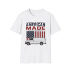 American Made Van T-Shirt — Patriotic USA Work Truck Tee