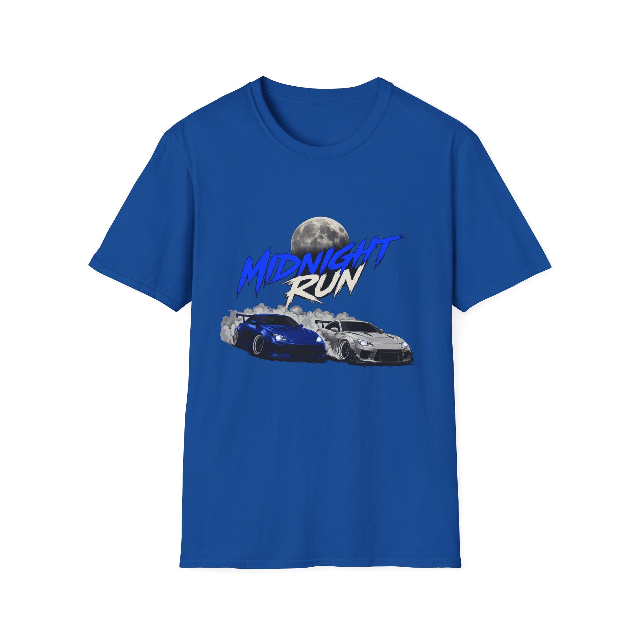 Midnight Run Car T-Shirt — Racing Drift Streetwear Tee
