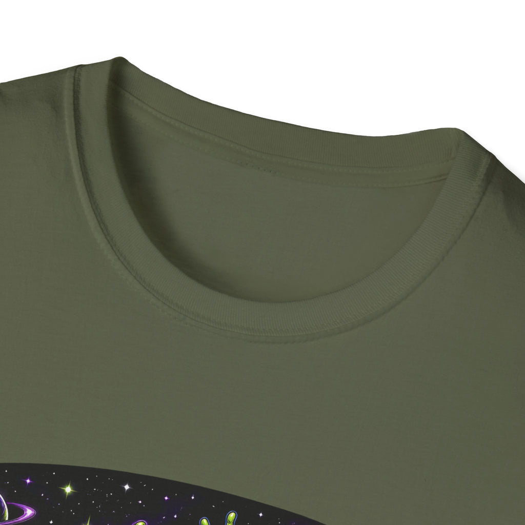 T-Shirt — "Reverse Engineering Really Works" Alien Hot Rod Graphic Tee