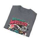 Weekend Wrecker Golf Cart T-Shirt — Retro Tropical Driving Club Tee
