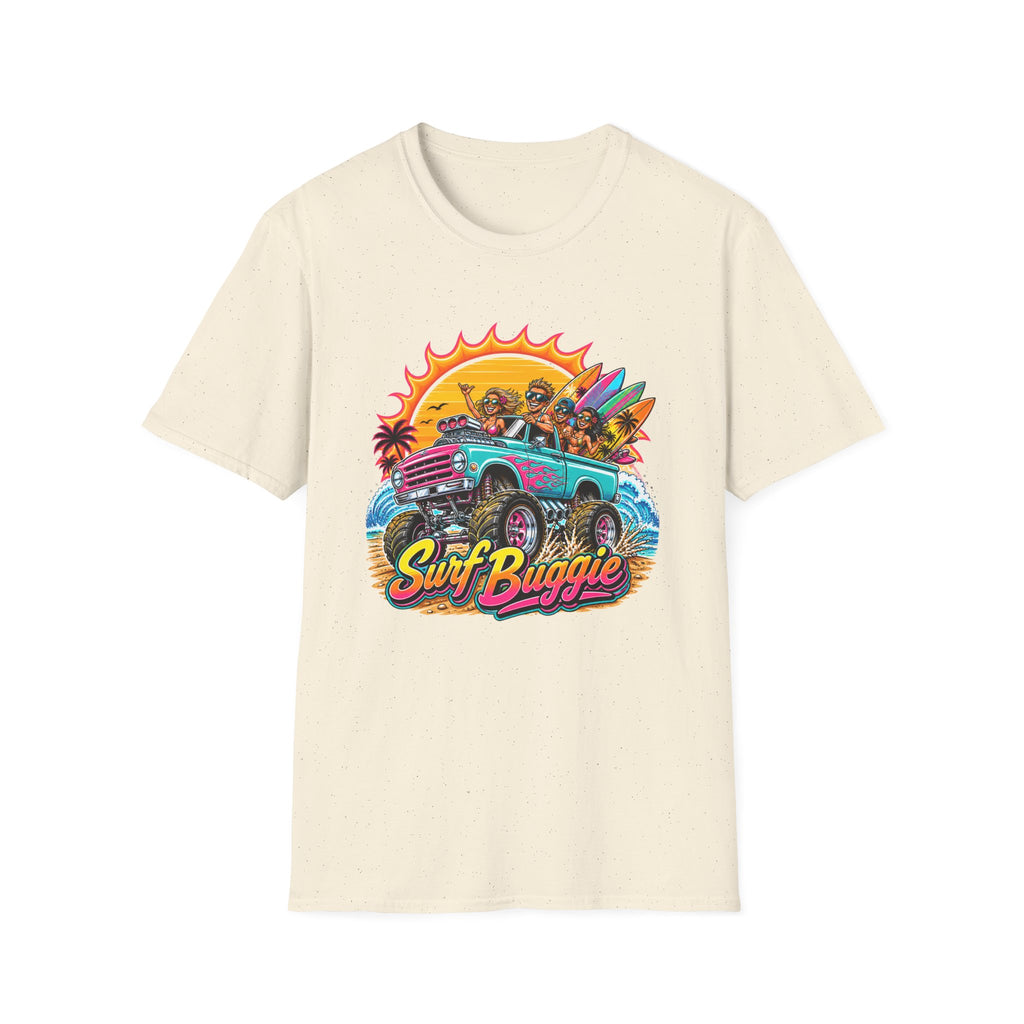 Surf Buggy T-Shirt — Retro Beach Cruiser Graphic Tee