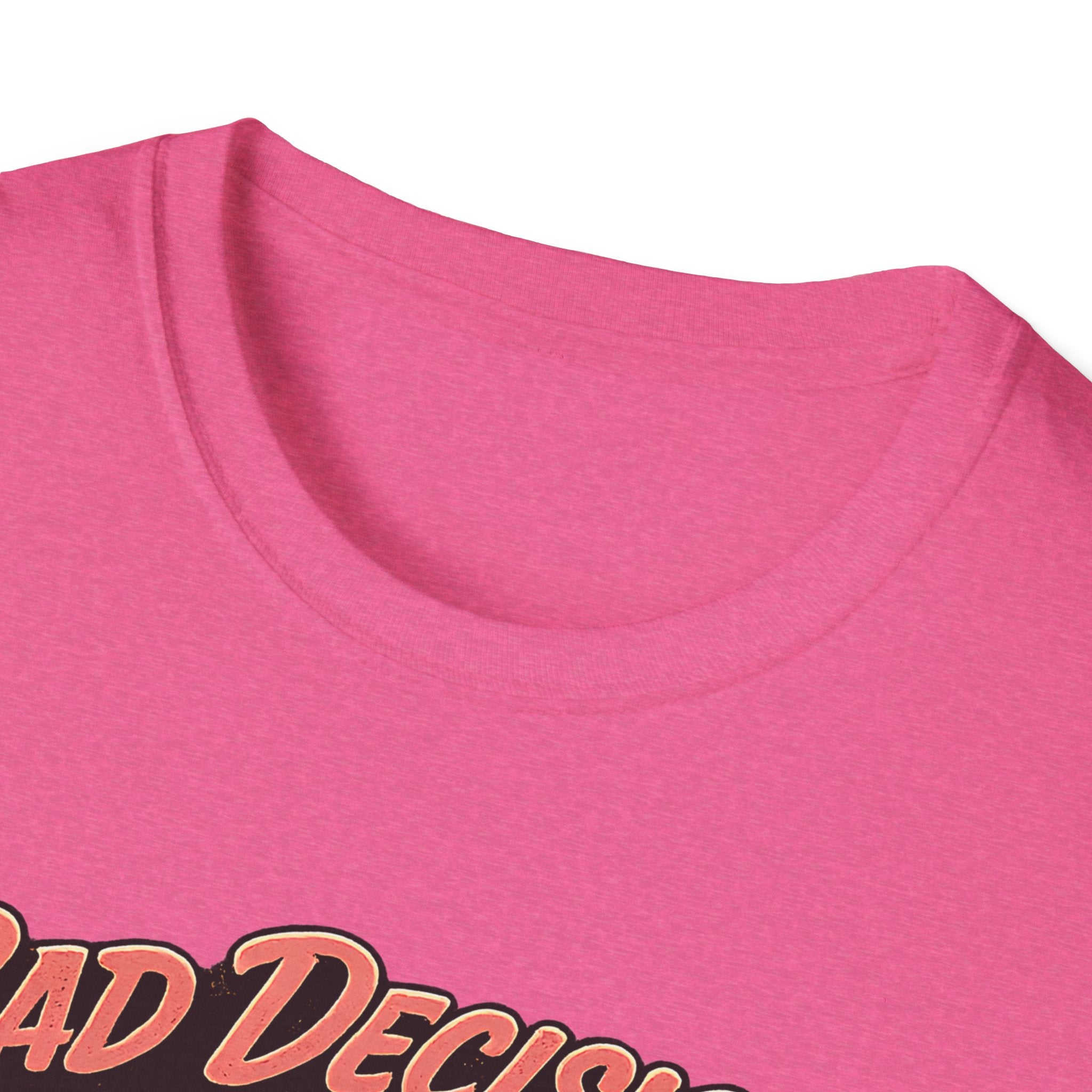 Bad Decisions Start Here Vintage Muscle Car T-Shirt — "Full Tank No Plan"
