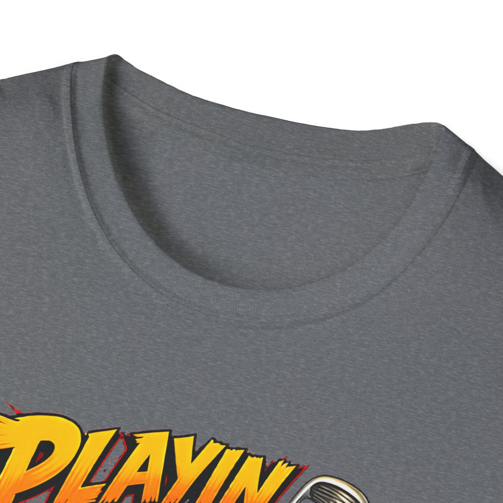 Golf Cart T-Shirt — "Playin' Around" Retro Cartoon Driving Design