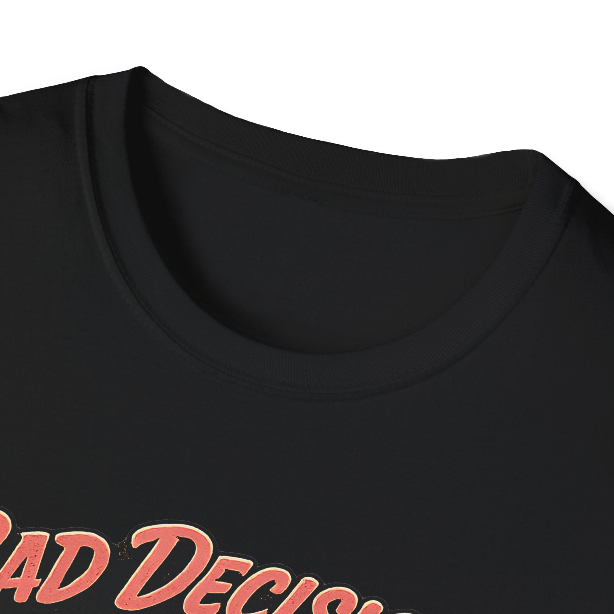 Bad Decisions Start Here Vintage Muscle Car T-Shirt — "Full Tank No Plan"