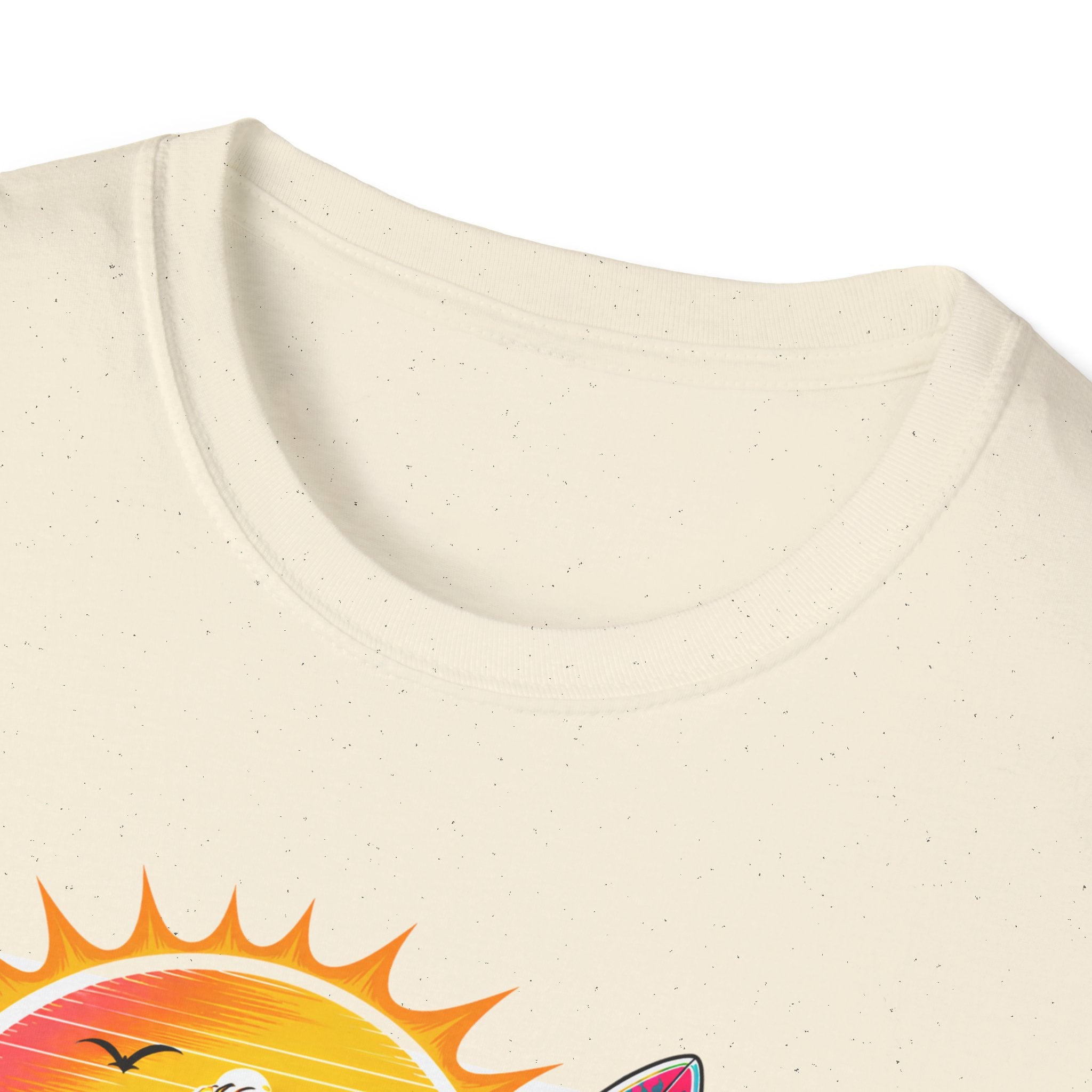 Surfer Girls Rock T-Shirt — Retro Beach Skull Surfboard Tee