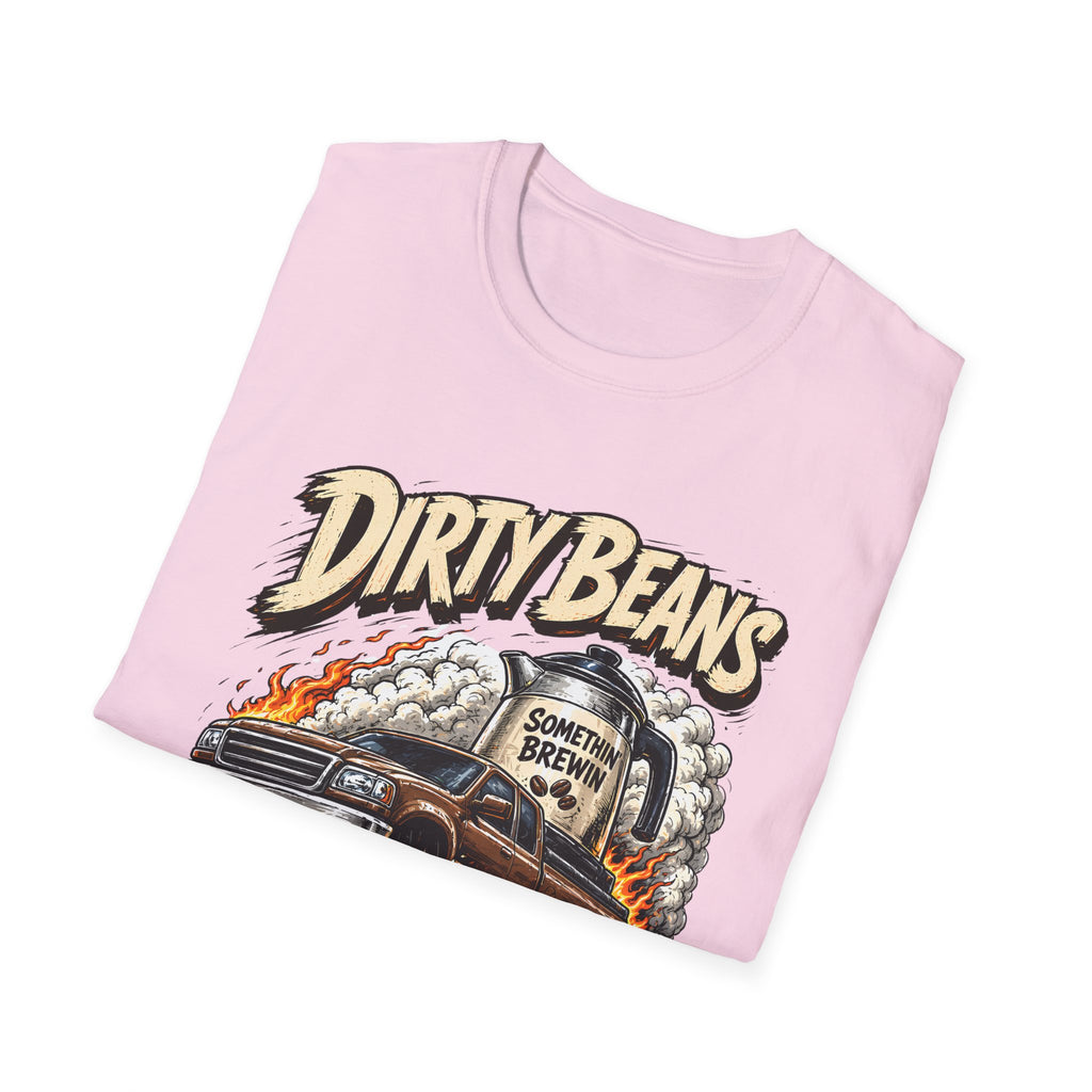 Dirty Beans Monster Truck T-Shirt — Smoky Off-Road Graphic Tee