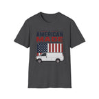American Made Van T-Shirt — Patriotic USA Work Truck Tee