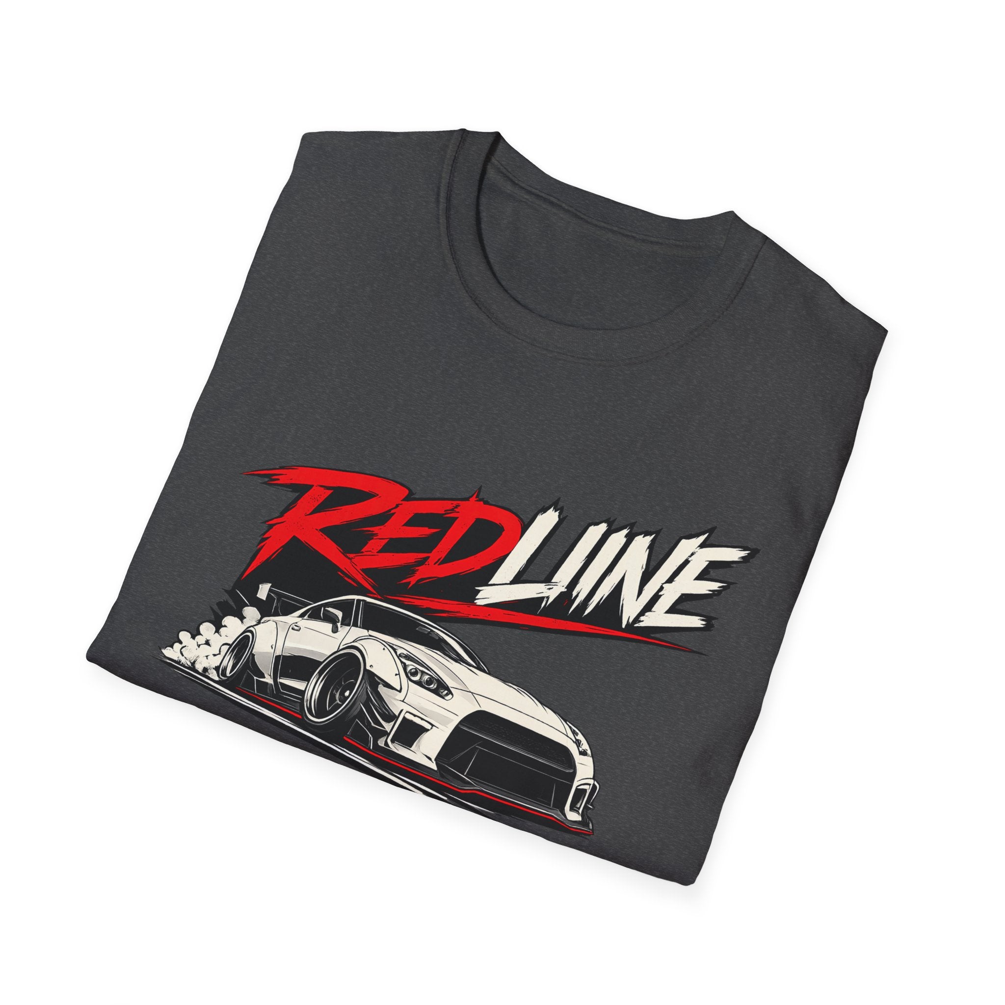 Redline Racing Car T-Shirt — Sporty Drift Graphic Tee