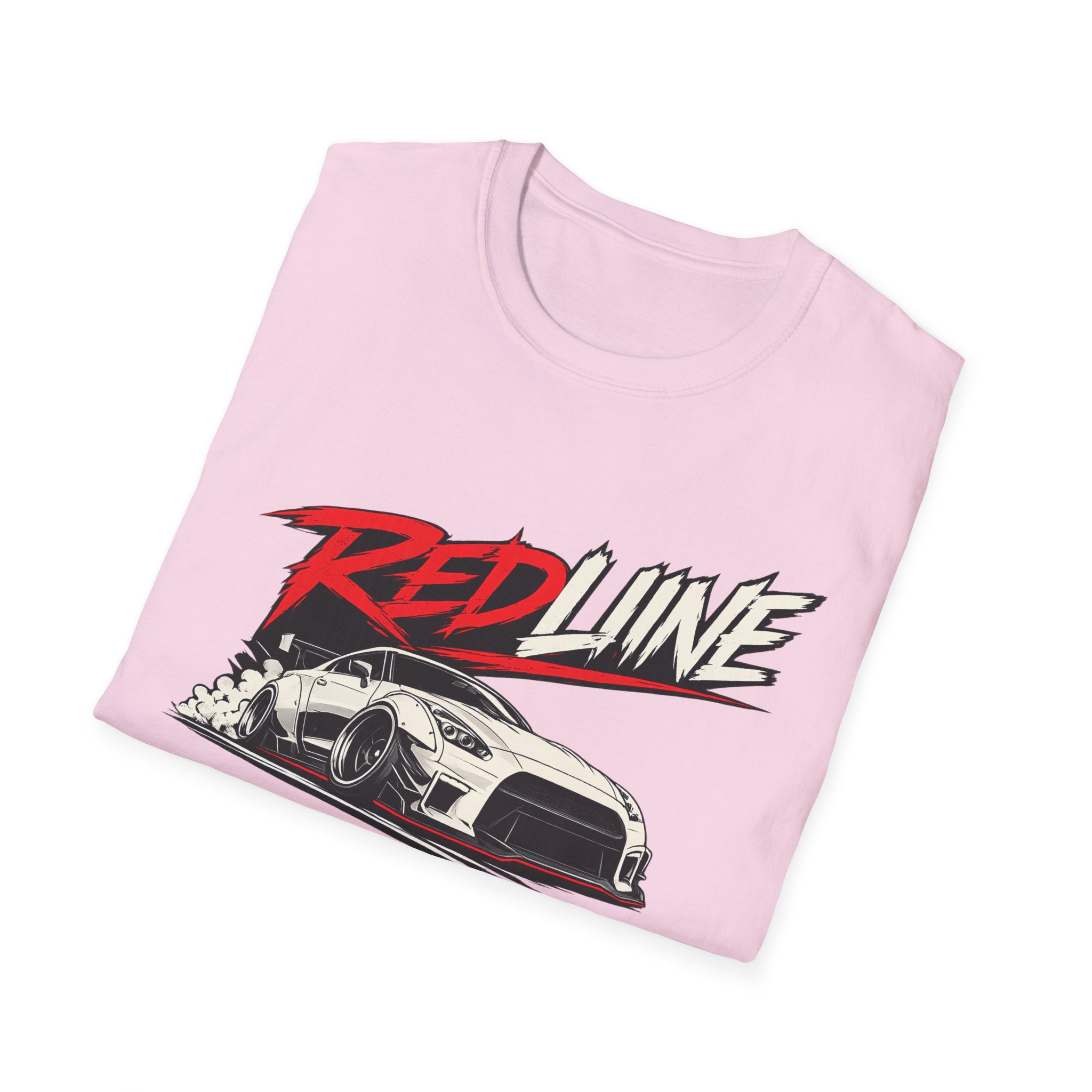 Redline Racing Car T-Shirt — Sporty Drift Graphic Tee
