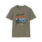 Not Lost, Exploring Motorcycle Adventure T-Shirt