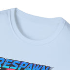T-Shirt — "Respawn & Redline: No Lag Just Drift" Retro Gaming Drift Car Tee