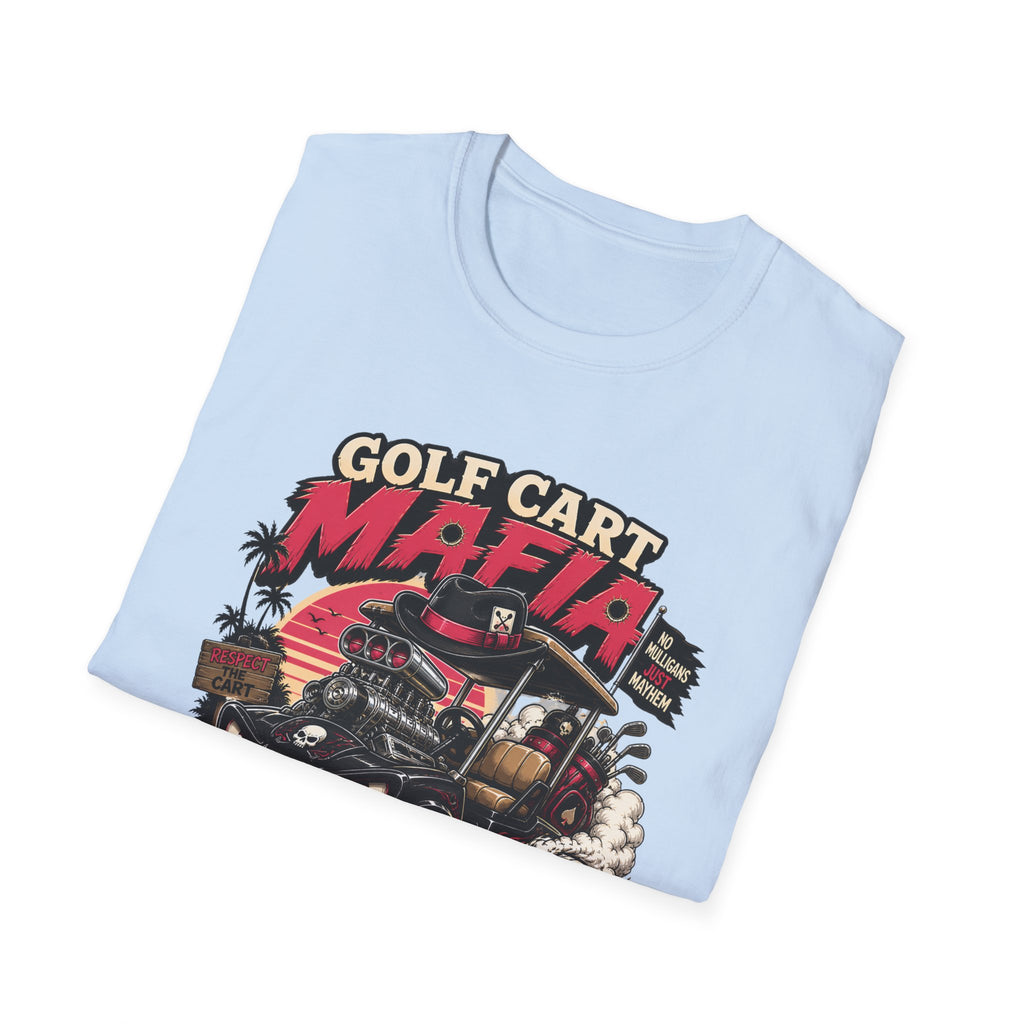 Golf Cart Mafia T-Shirt — Retro Off-Road Golf Cart Graphic Tee