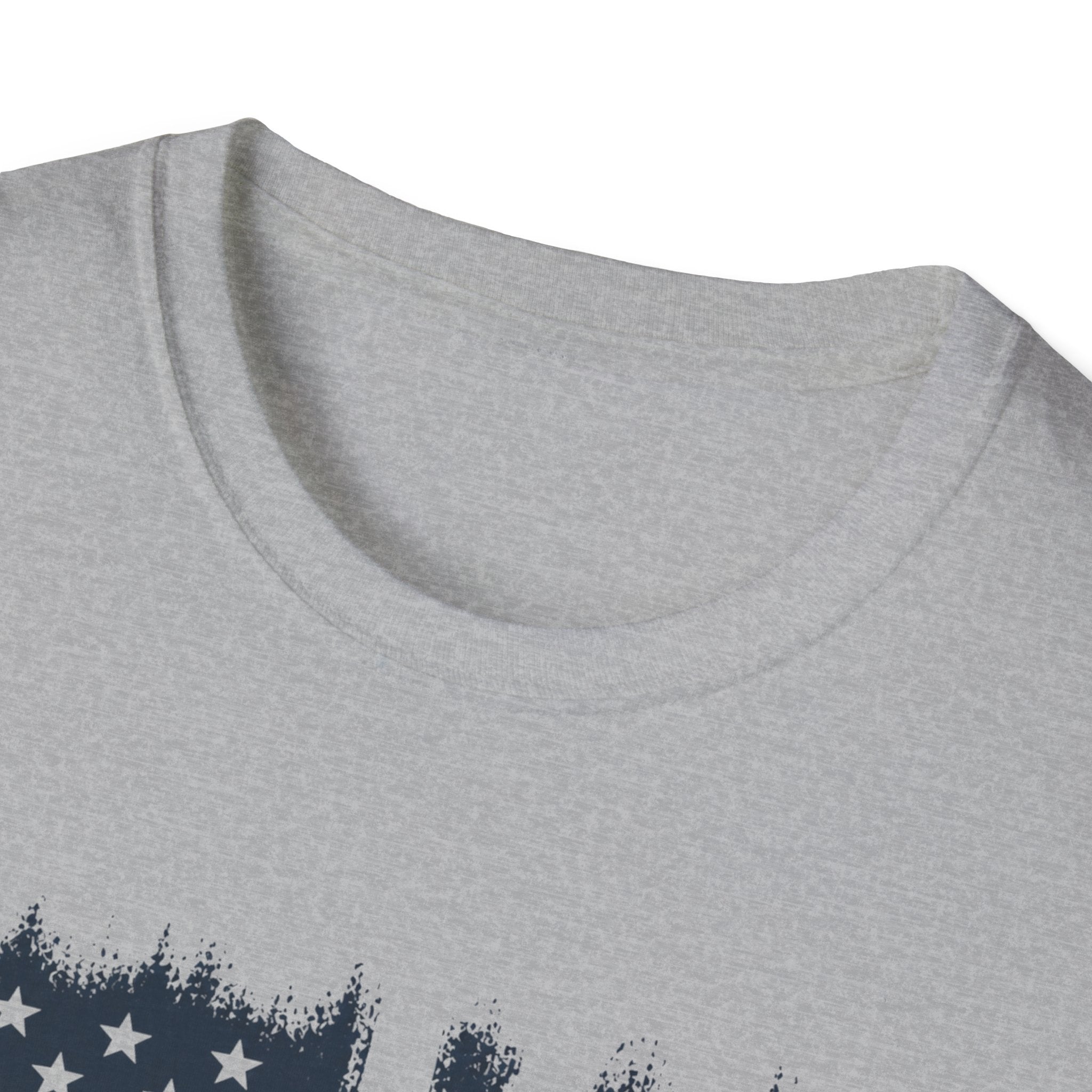 Vintage Hot Rod T-Shirt with Distressed American Flag