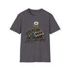 T-Shirt — 'Life Finds a Way' Daisy Rising from Rust Graphic Tee