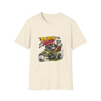 Golf Cart T-Shirt — "Playin' Around" Retro Cartoon Driving Design