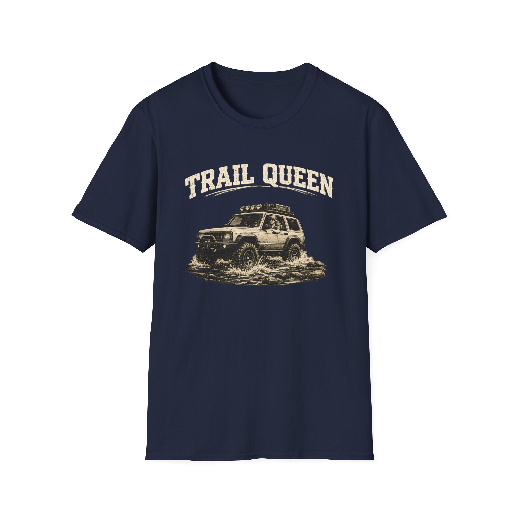 Trail Queen T-Shirt — Off-Road Jeep Adventure Tee for Women