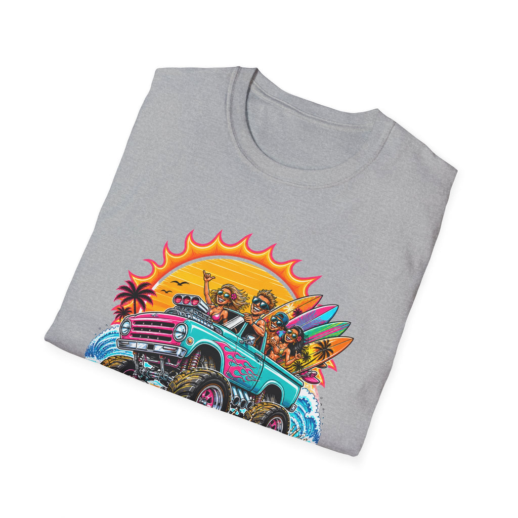 Surf Buggy T-Shirt — Retro Beach Cruiser Graphic Tee