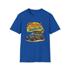 Stoked Summer Fun T-Shirt – Vintage Hot Rod Surf Graphic