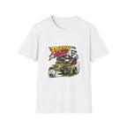 Golf Cart T-Shirt — "Playin' Around" Retro Cartoon Driving Design