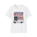 American Made Van T-Shirt — Patriotic USA Work Truck Tee