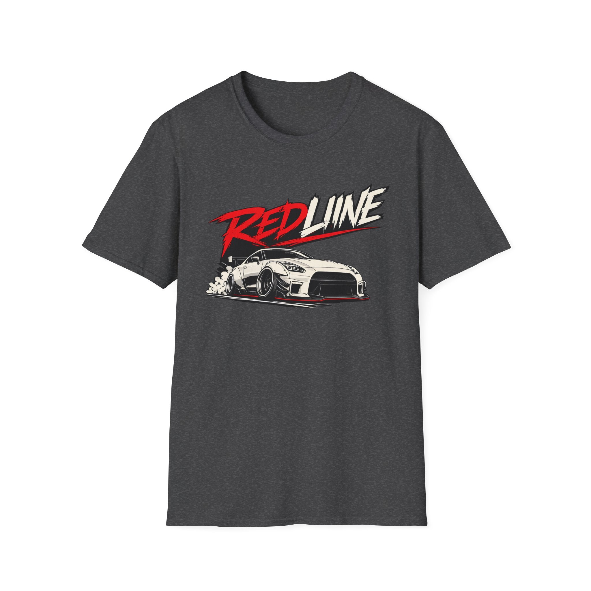 Redline Racing Car T-Shirt — Sporty Drift Graphic Tee