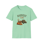 Harvest Time T-Shirt — Vintage Truck, Pumpkins & Fall Farm Design