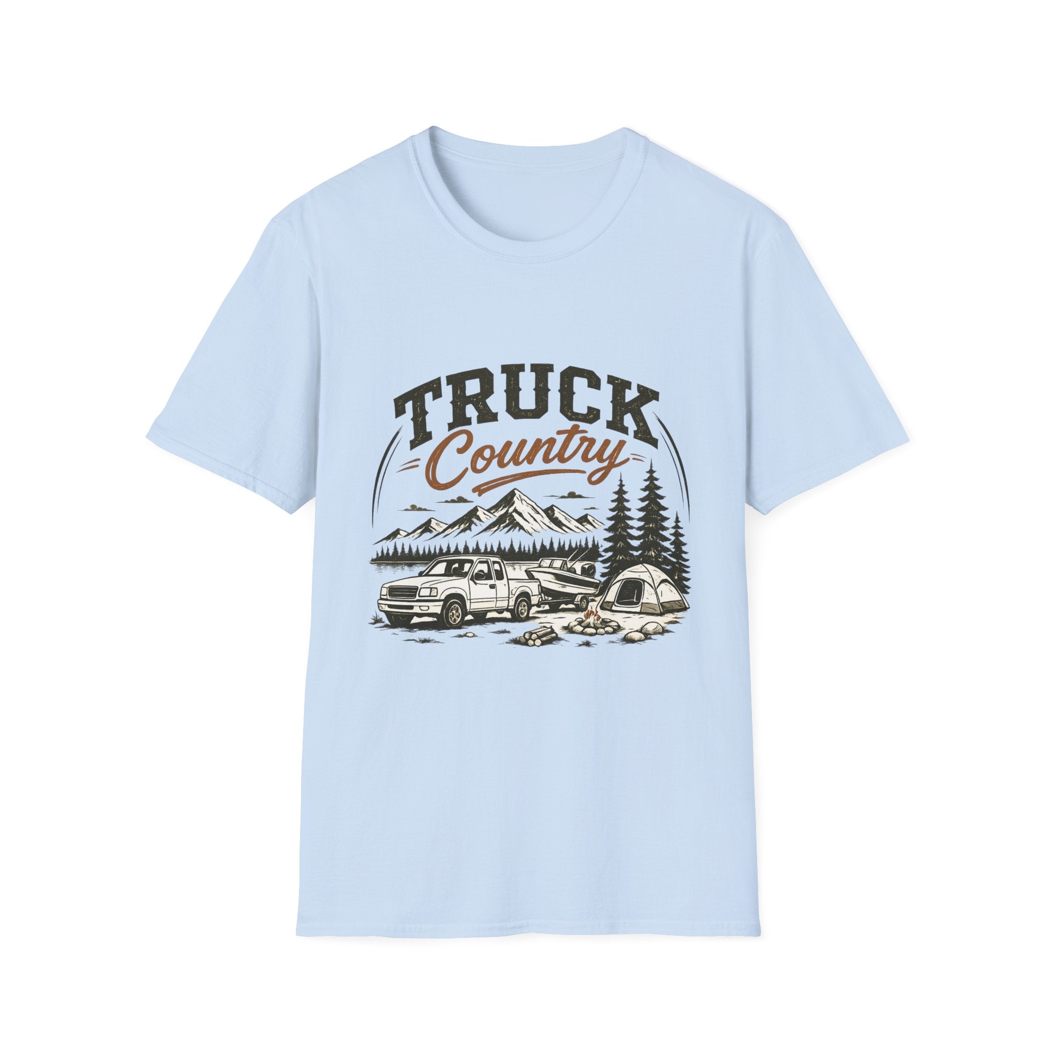 Truck Country T-Shirt — Vintage Camping Truck Graphic Tee