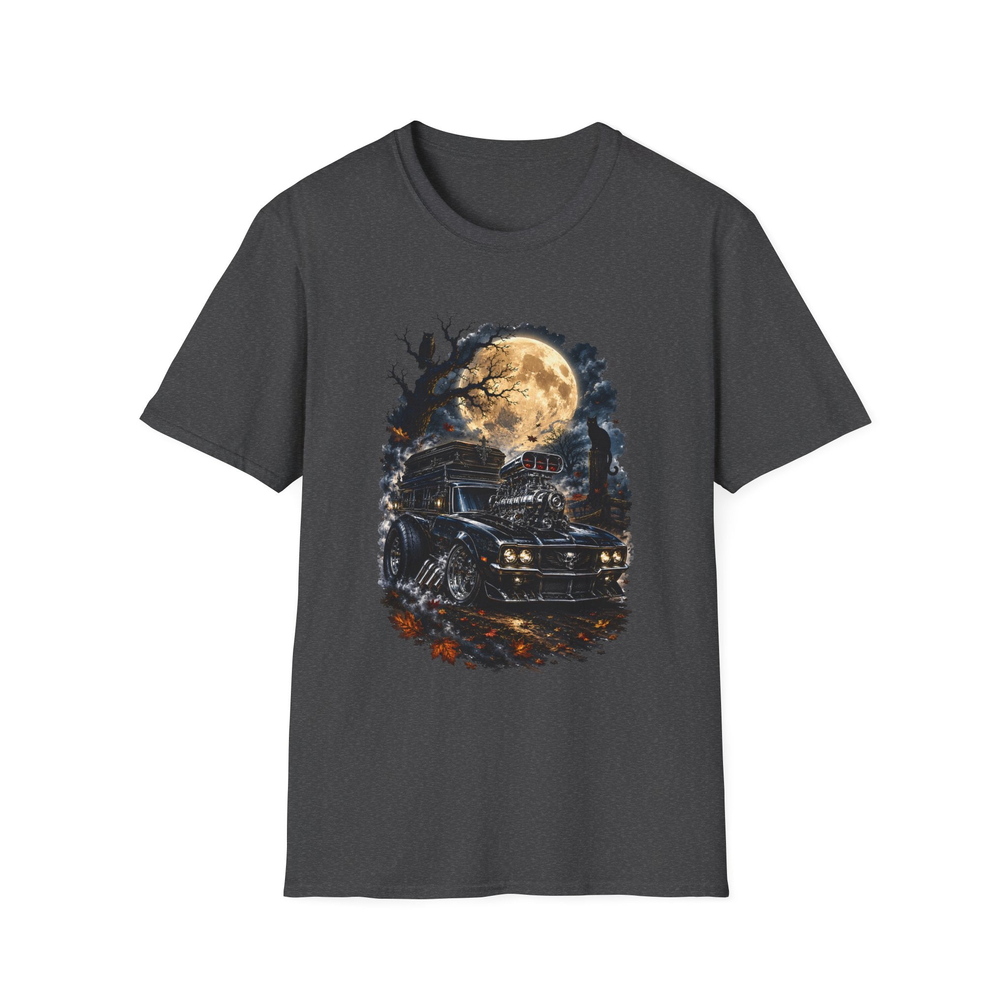 Halloween Full Moon Train T-Shirt