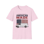 American Made Van T-Shirt — Patriotic USA Work Truck Tee