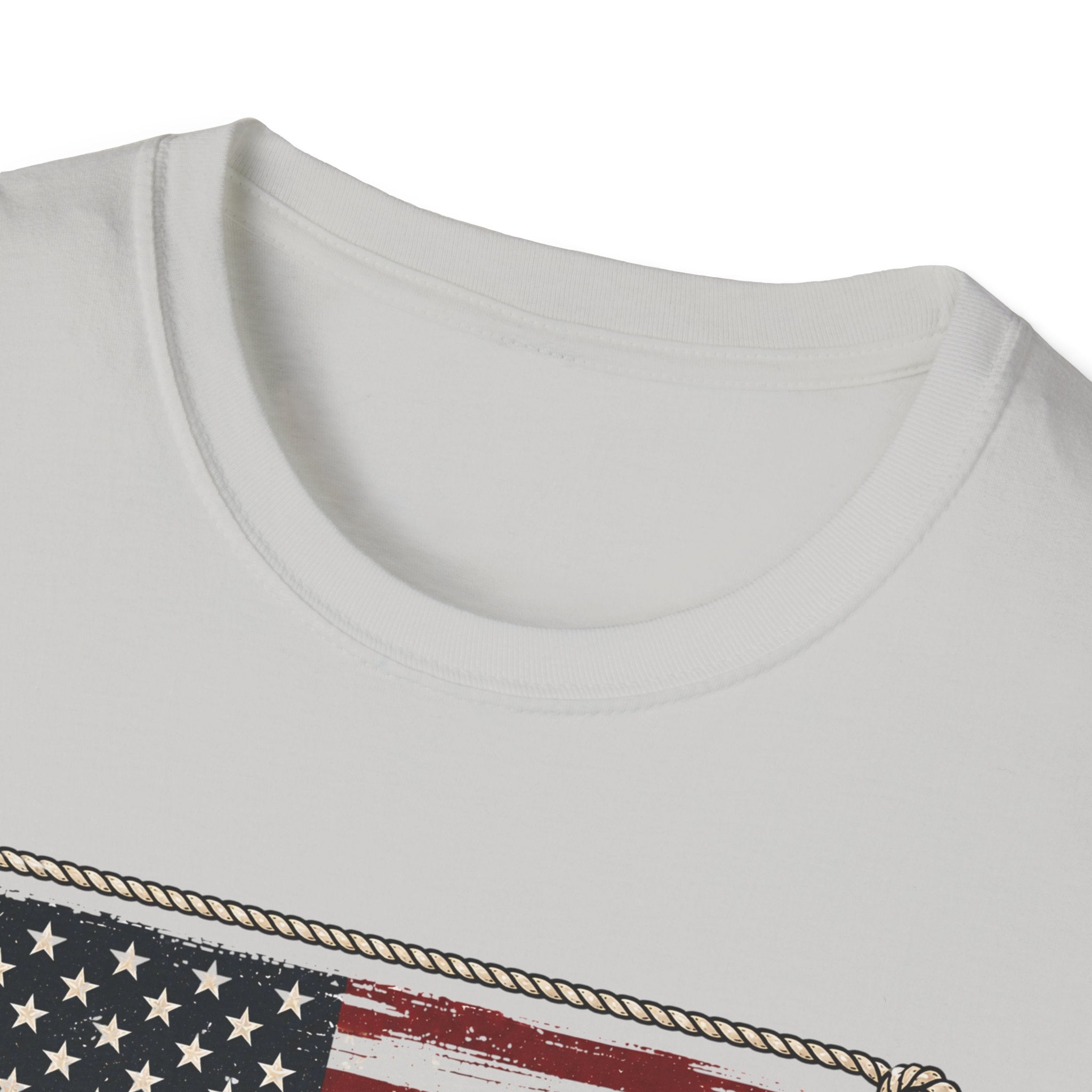 Made in America Truck T-Shirt — "Made in America. Built for the Land." Patriotic Vintage Pickup Tee