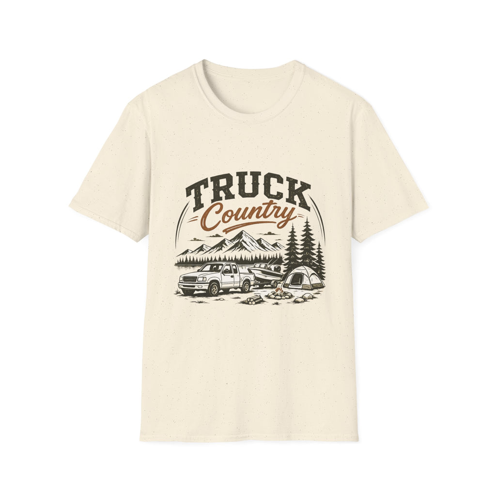 Truck Country T-Shirt — Vintage Camping Truck Graphic Tee