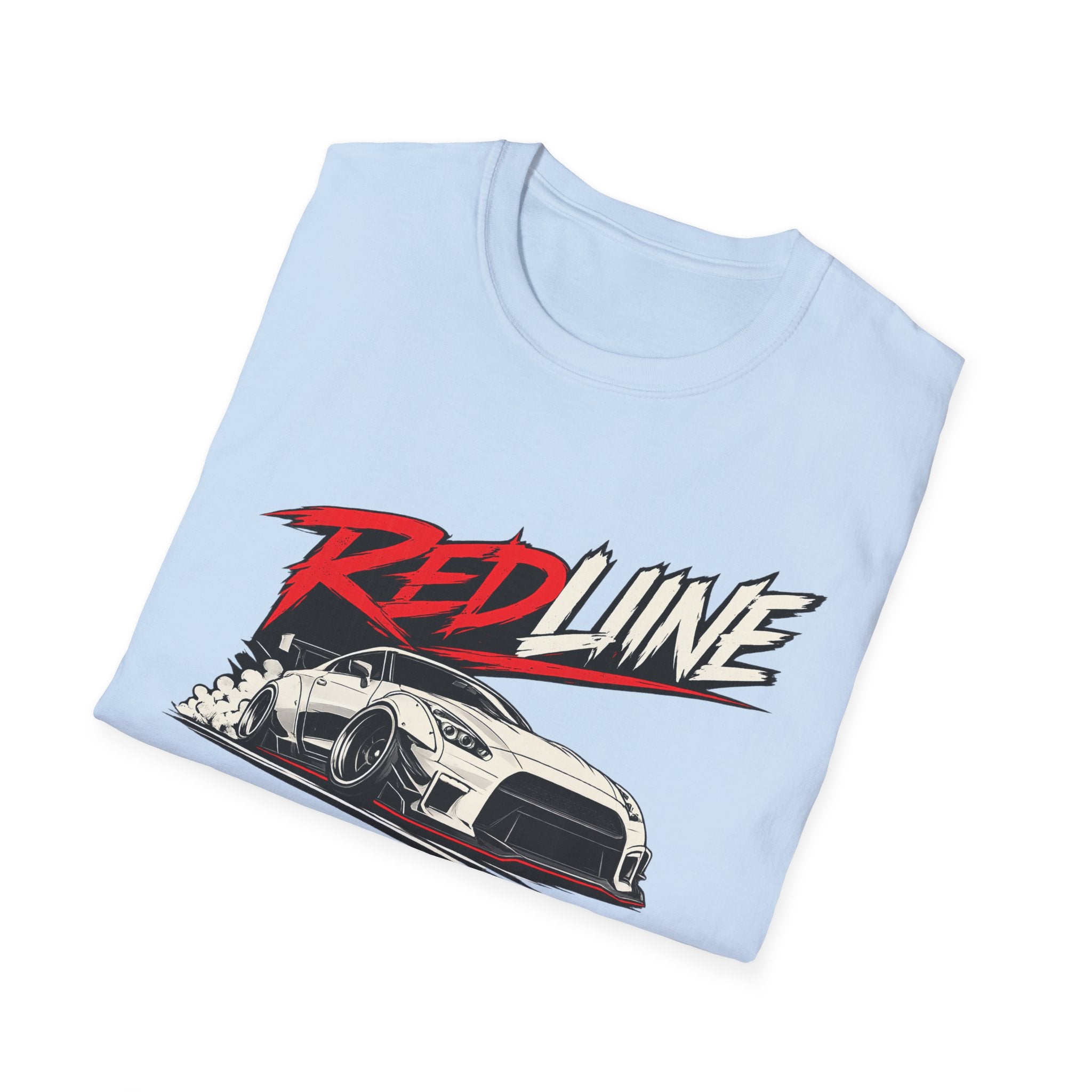 Redline Racing Car T-Shirt — Sporty Drift Graphic Tee
