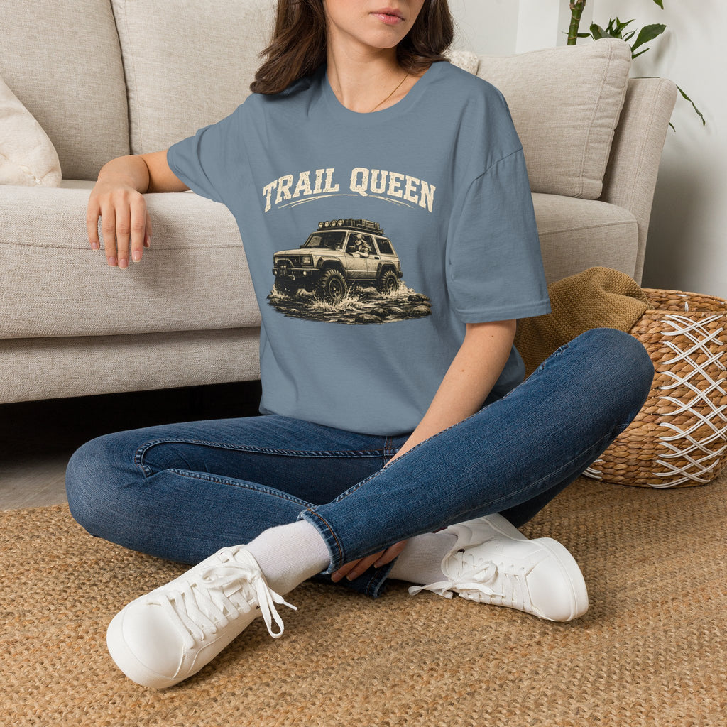 Trail Queen T-Shirt — Off-Road Jeep Adventure Tee for Women