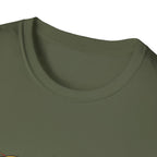 Golf Cart T-Shirt — "Playin' Around" Retro Cartoon Driving Design