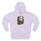 Night Drive Graphic Hoodie — 'Night Shift' Vintage Car Fleece Pullover