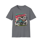 Weekend Wrecker Golf Cart T-Shirt — Retro Tropical Driving Club Tee