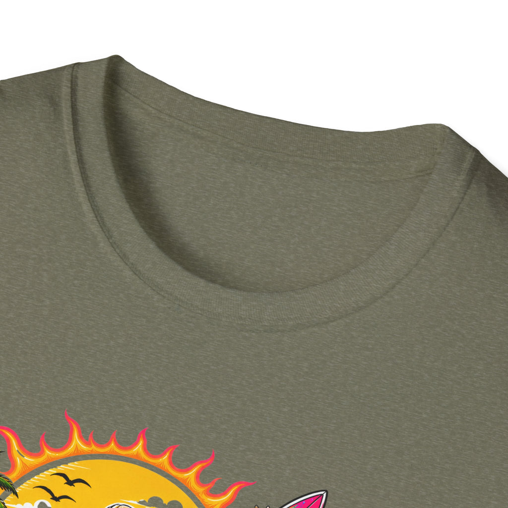 Beaches Do Be Crazy T-Shirt — Retro Surf Road Trip Tee