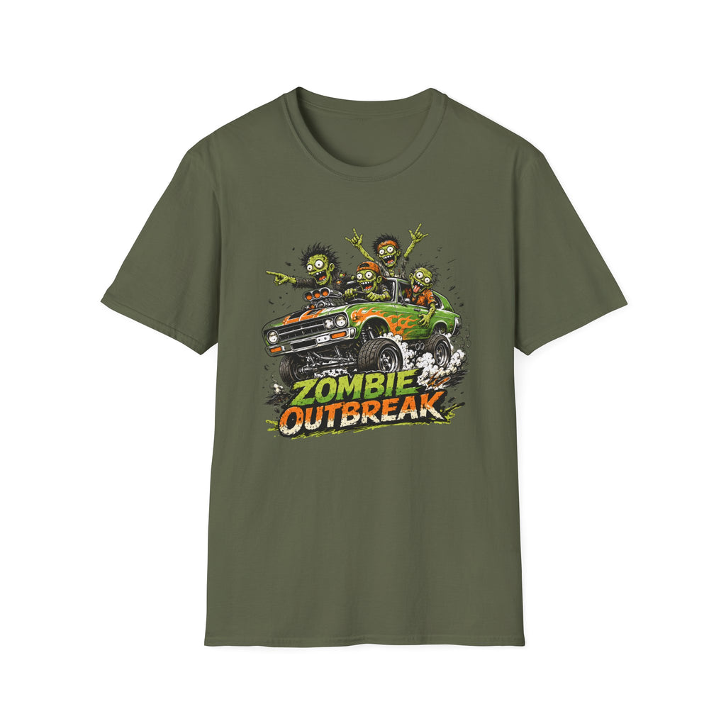 Zombie Outbreak Graphic T-Shirt