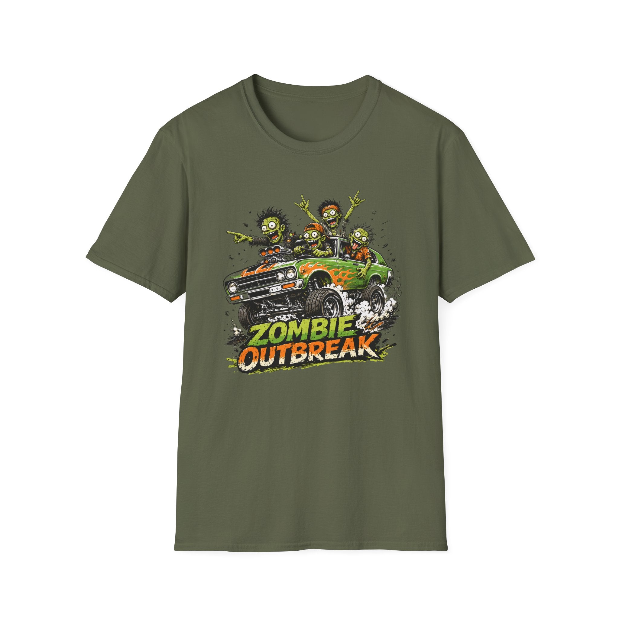 Zombie Outbreak Graphic T-Shirt