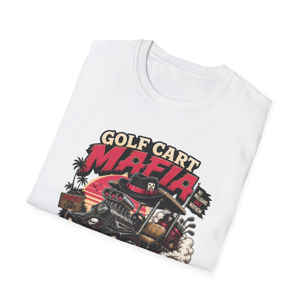 Golf Cart Mafia T-Shirt — Retro Off-Road Golf Cart Graphic Tee