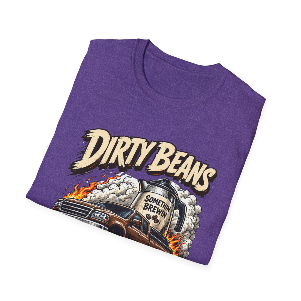 Dirty Beans Monster Truck T-Shirt — Smoky Off-Road Graphic Tee